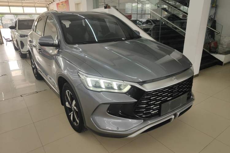 Used BYD Song Pro New Energy 2024 HONOR Edition DM-i 71KM Navigation Model Front Right 45 Deg