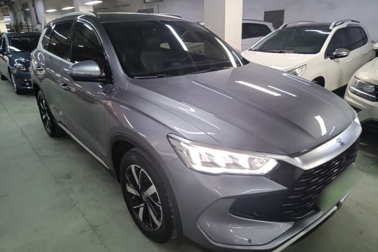 Used BYD Song Pro New Energy 2024 HONOR Edition DM-i 71KM Navigation Model Front Right 45 Deg