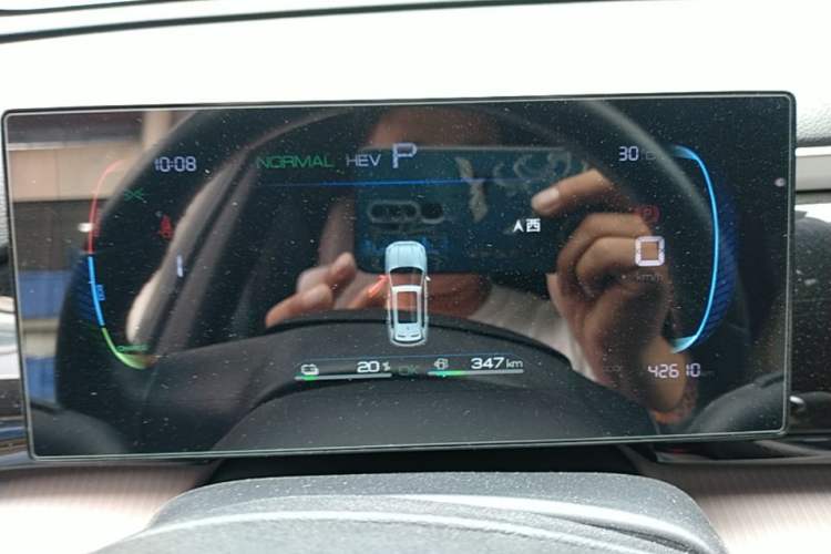 Used BYD Song Pro New Energy 2024 HONOR Edition DM-i 71KM Leading Model Instrument Cluster