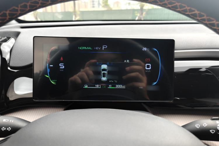 Used BYD Song Pro New Energy 2024 HONOR Edition DM-i 71KM Navigation Model Instrument Cluster