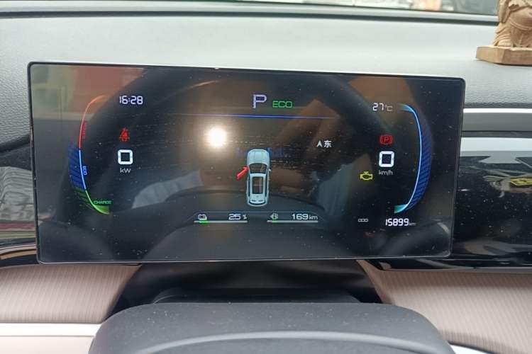 Used BYD Song Pro New Energy 2024 HONOR Edition DM-i 71KM Navigation Model Instrument Cluster