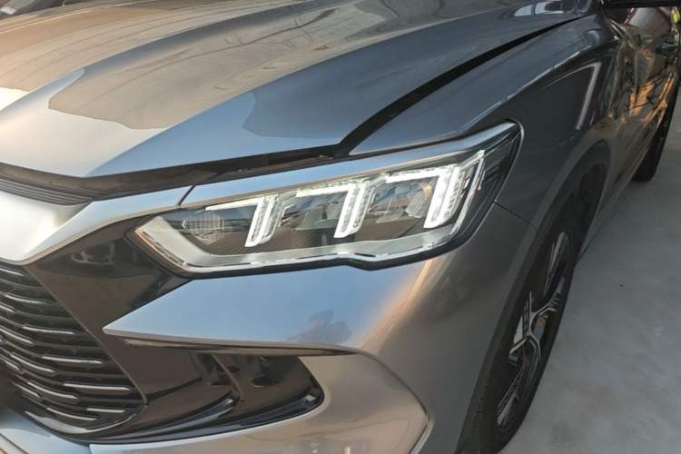 Used BYD Song Pro New Energy 2024 HONOR Edition DM-i 110KM Excellence Model Left Front Headlight