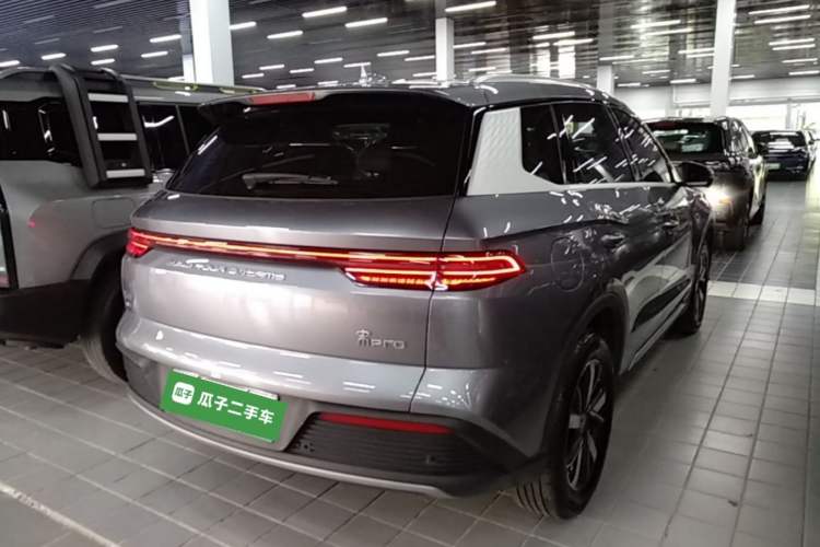 Used BYD Song Pro New Energy 2024 HONOR Edition DM-i 71KM Navigation Model Rear Right 45 Deg