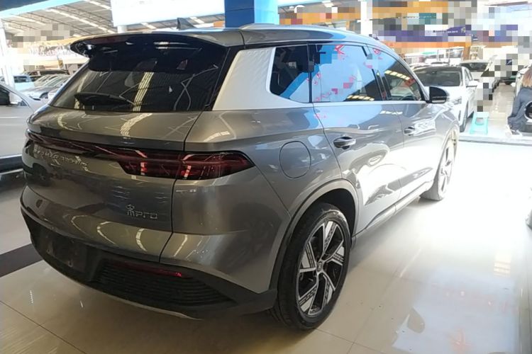 Used BYD Song Pro New Energy 2024 HONOR Edition DM-i 110KM Excellence Model Rear Right 45 Deg