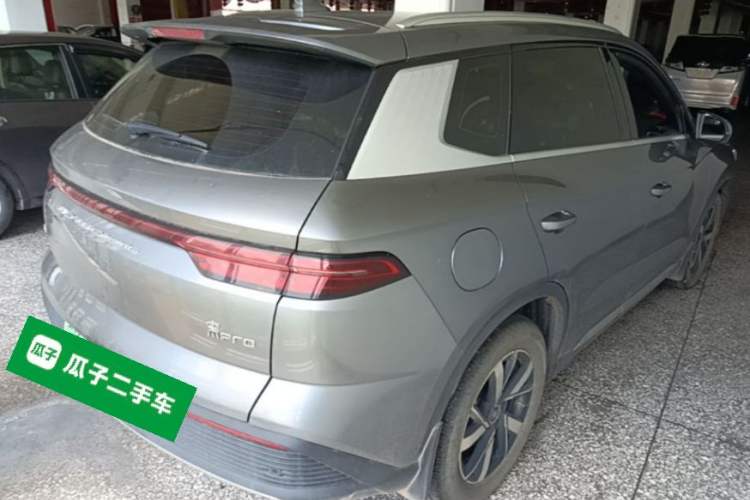 Used BYD Song Pro New Energy 2024 HONOR Edition DM-i 71KM Navigation Model Rear Right 45 Deg