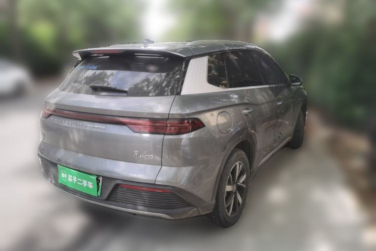 Used BYD Song Pro New Energy 2024 HONOR Edition DM-i 71KM Navigation Model Rear Right 45 Deg