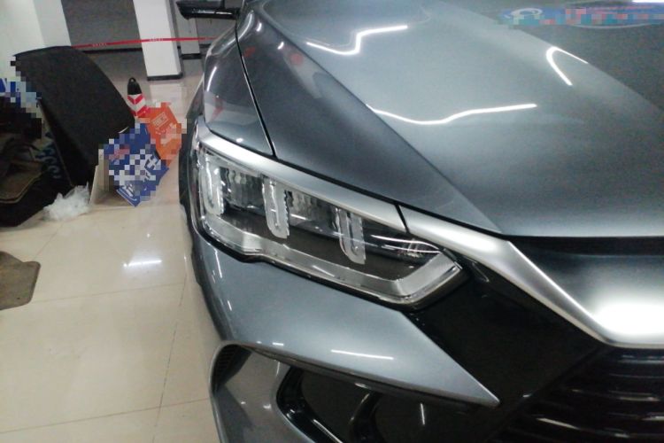 Used BYD Song Pro New Energy 2024 HONOR Edition DM-i 71KM Beyond Model Right Front Headlight