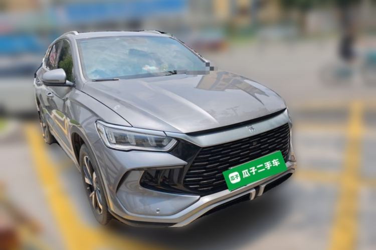 Used BYD Song Pro New Energy 2024 HONOR Edition DM-i 71KM Navigation Model Front Right 45 Deg