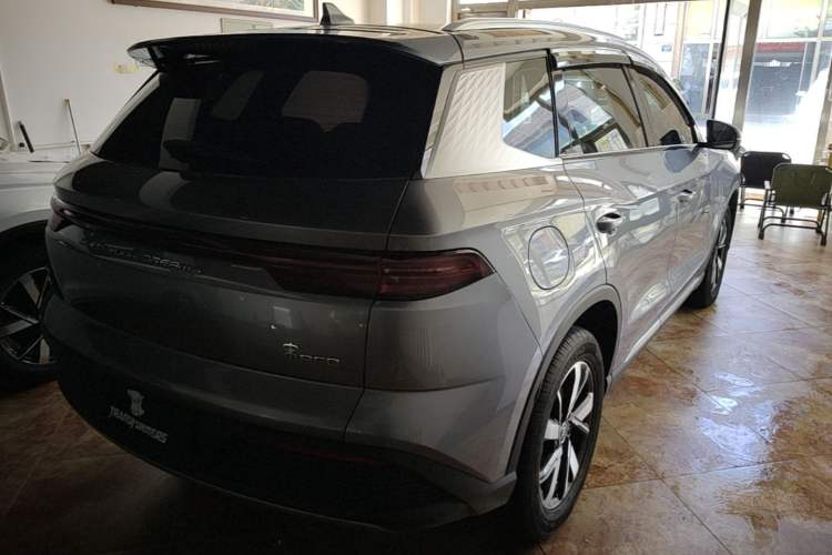 Used BYD Song Pro New Energy 2024 HONOR Edition DM-i 71KM Navigation Model Rear Right 45 Deg