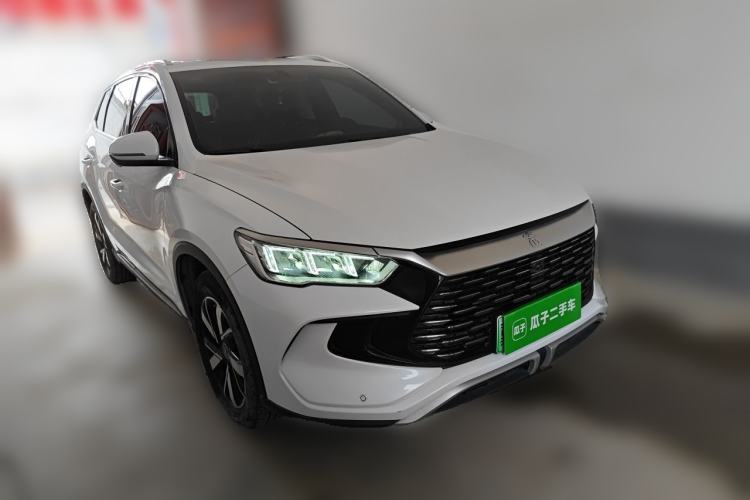 Used BYD Song Pro New Energy 2024 HONOR Edition DM-i 71KM Navigation Model Front Right 45 Deg