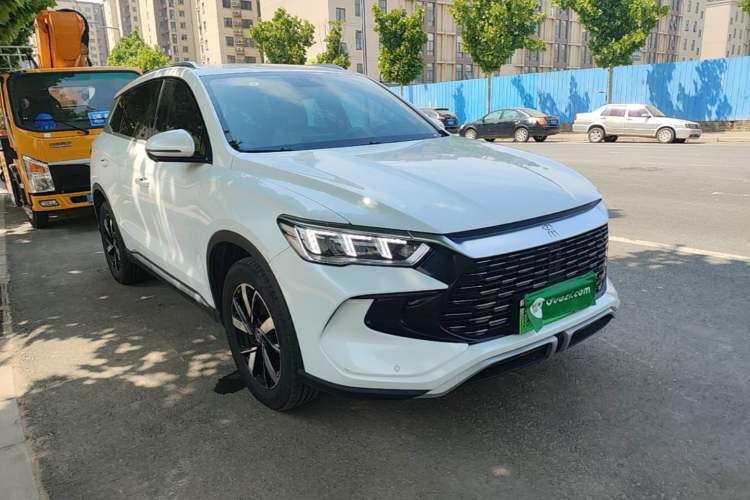 Used BYD Song Pro New Energy 2024 HONOR Edition DM-i 71KM Navigation Model Front Right 45 Deg