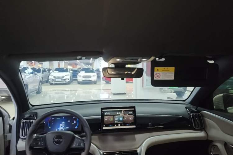 Used BYD Song Pro New Energy 2024 HONOR Edition DM-i 71KM Navigation Model Headliner
