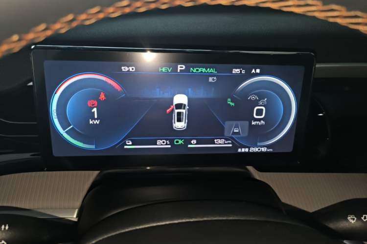 Used BYD Song Pro New Energy 2024 HONOR Edition DM-i 110KM Excellence Model Instrument Cluster