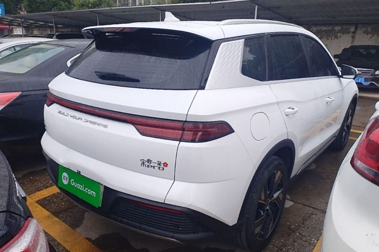 Used BYD Song Pro New Energy 2024 HONOR Edition DM-i 110KM Excellence Model Rear Right 45 Deg