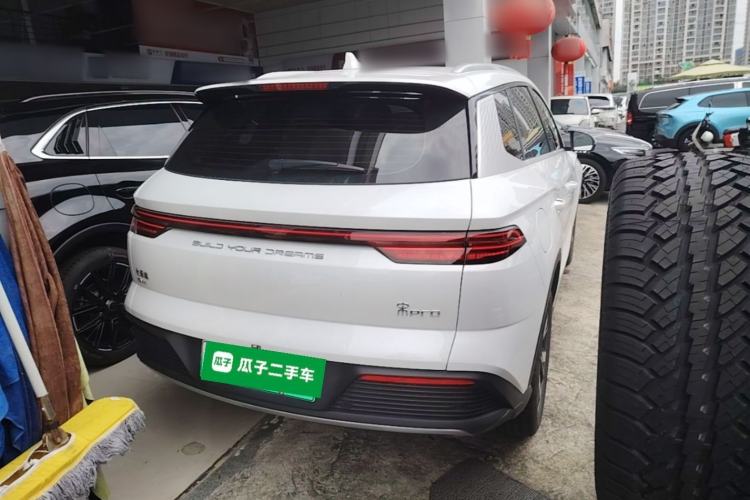 Used BYD Song Pro New Energy 2024 HONOR Edition DM-i 71KM Navigation Model Rear Right 45 Deg