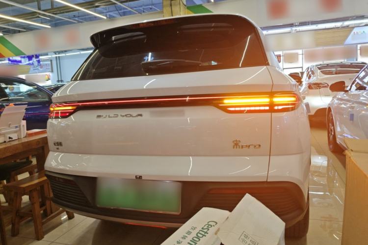 Used BYD Song Pro New Energy 2024 HONOR Edition DM-i 71KM Leading Model Rear Right 45 Deg