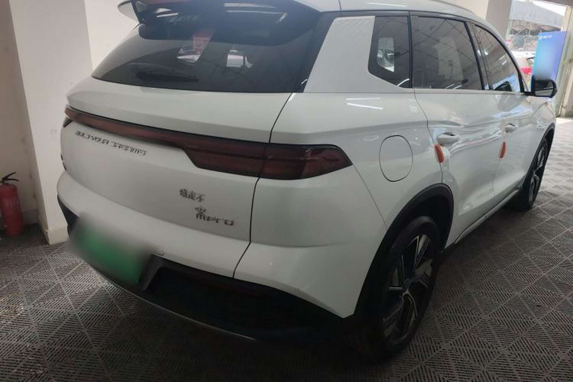 Used BYD Song Pro New Energy 2024 HONOR Edition DM-i 110KM Excellence Model Rear Right 45 Deg