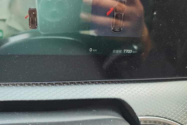 Used BYD Song Pro New Energy 2025 2nd Generation Intelligent Driving Version DM-i 75KM Leading Edition Odometer Close Up