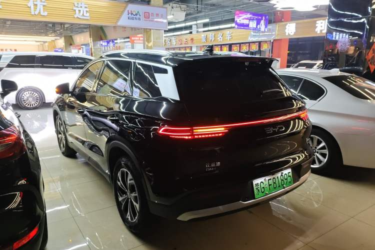 Used BYD Song Pro New Energy 2025 2nd Generation Intelligent Driving Version DM-i 75KM Leading Edition Rear Left 45 Deg
