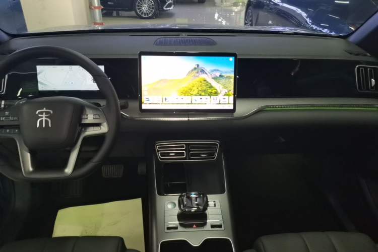 Used BYD Song Pro New Energy 2025 Second-Generation Intelligent Driving Version DM-i 115KM Superior Trim Audio And AC Panel