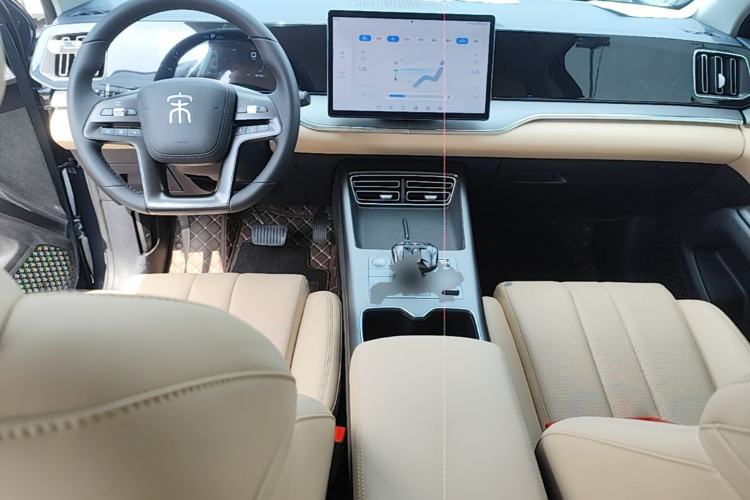 Used BYD Song Pro New Energy 2025 Second-Generation DM-i 75KM Leading Edition Center Console