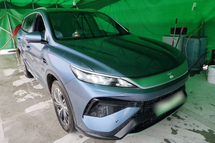 Used BYD Song Pro New Energy 2025 2nd Generation Intelligent Driving Version DM-i 75KM Leading Edition Front Right 45 Deg