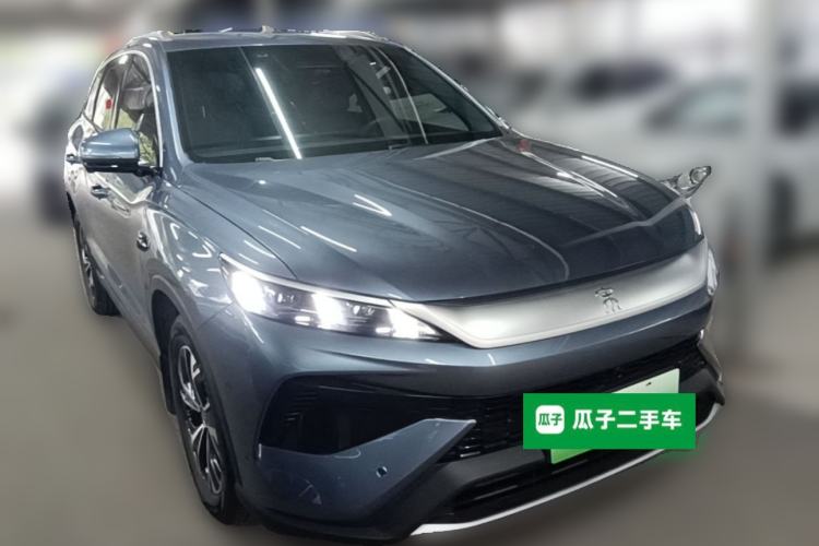 Used BYD Song Pro New Energy 2025 2nd Generation Intelligent Driving Version DM-i 75KM Leading Edition Front Right 45 Deg