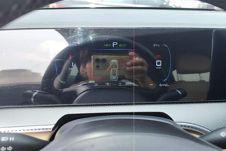 Used BYD Song Pro New Energy 2025 Second-Generation DM-i 75KM Leading Edition Instrument Cluster