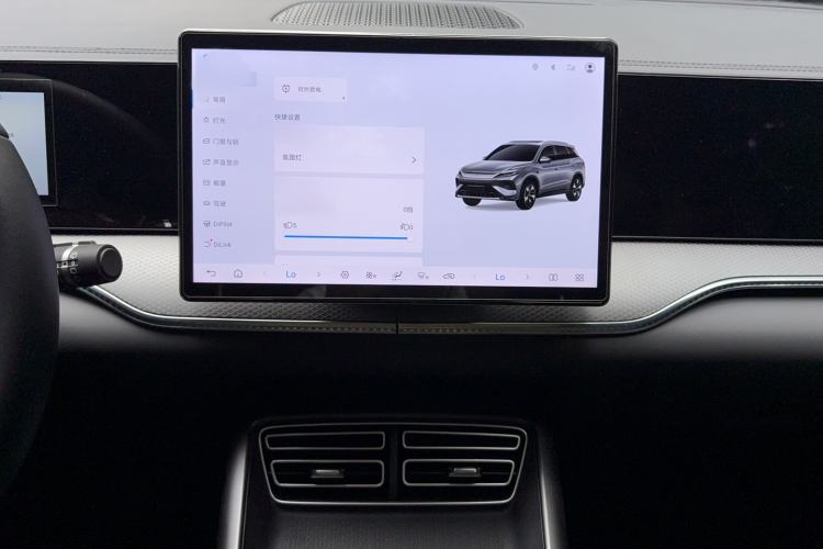 Used BYD Song Pro New Energy 2025 Second-Generation Intelligent Driving Version DM-i 115KM Superior Trim Audio And AC Panel