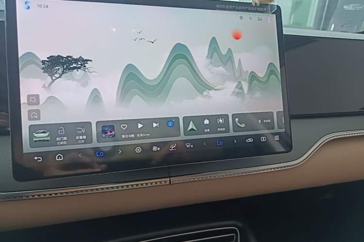 Used BYD Song Pro New Energy 2025 2nd Generation Intelligent Driving Version DM-i 75KM Leading Edition Audio And AC Panel