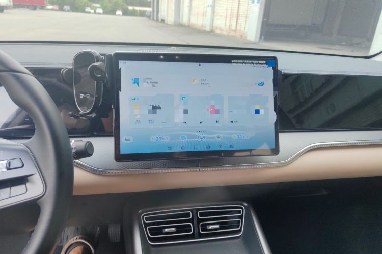 Used BYD Song Pro New Energy 2025 Second-Generation DM-i 75KM Leading Edition Audio And AC Panel