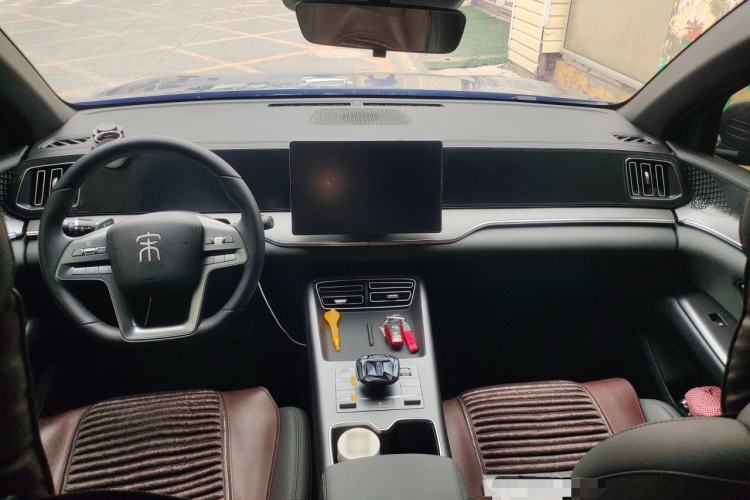 Used BYD Song Pro New Energy 2025 2nd Generation Intelligent Driving Version DM-i 75KM Leading Edition Center Console