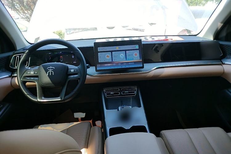 Used BYD Song Pro New Energy 2025 Second-Generation DM-i 75KM Leading Edition Center Console