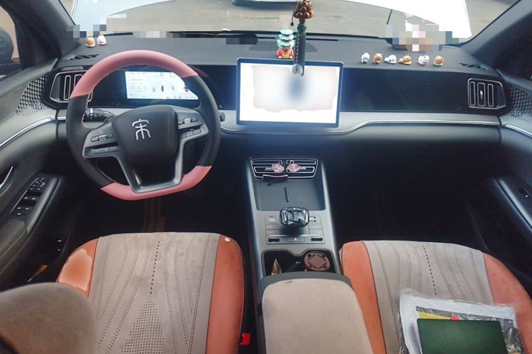 Used BYD Song Pro New Energy 2025 2nd Generation Intelligent Driving Version DM-i 75KM Leading Edition Center Console