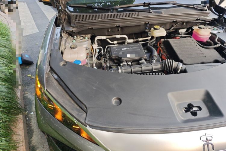 Used BYD Song Pro New Energy 2025 2nd Generation Intelligent Driving Version DM-i 75KM Overachiever Trim Engine Bay Right