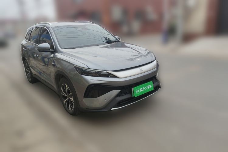 Used BYD Song Pro New Energy 2025 2nd Generation Intelligent Driving Version DM-i 75KM Leading Edition Front Right 45 Deg