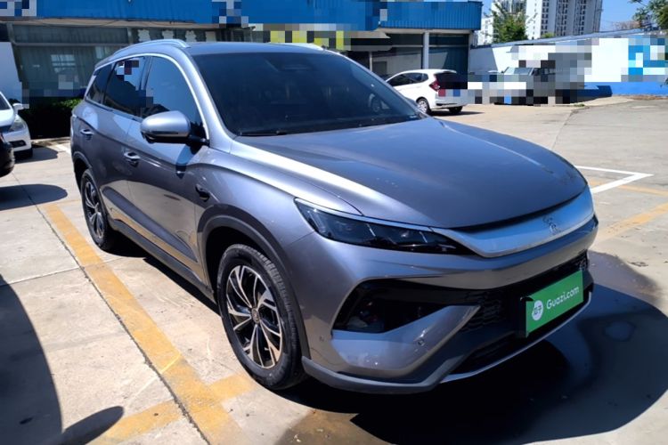 Used BYD Song Pro New Energy 2025 2nd Generation Intelligent Driving Version DM-i 75KM Leading Edition Front Right 45 Deg