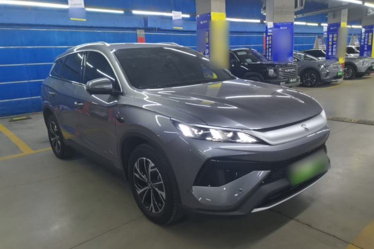 Used BYD Song Pro New Energy 2025 2nd Generation Intelligent Driving Version DM-i 75KM Leading Edition Front Right 45 Deg
