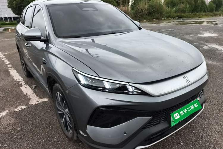 Used BYD Song Pro New Energy 2025 2nd Generation Intelligent Driving Version DM-i 75KM Leading Edition Front Right 45 Deg