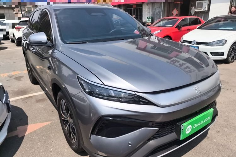 Used BYD Song Pro New Energy 2025 2nd Generation Intelligent Driving Version DM-i 75KM Leading Edition Front Right 45 Deg