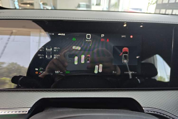 Used BYD Song Pro New Energy 2025 Second-Generation Intelligent Driving Version DM-i 115KM Superior Trim Instrument Cluster