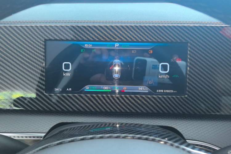 Used BYD Song Pro New Energy 2025 Second-Generation DM-i 115KM Overachiever Trim Instrument Cluster