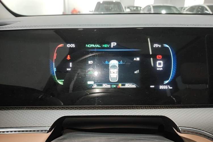 Used BYD Song Pro New Energy 2025 Second-Generation DM-i 75KM Overachiever Trim Instrument Cluster
