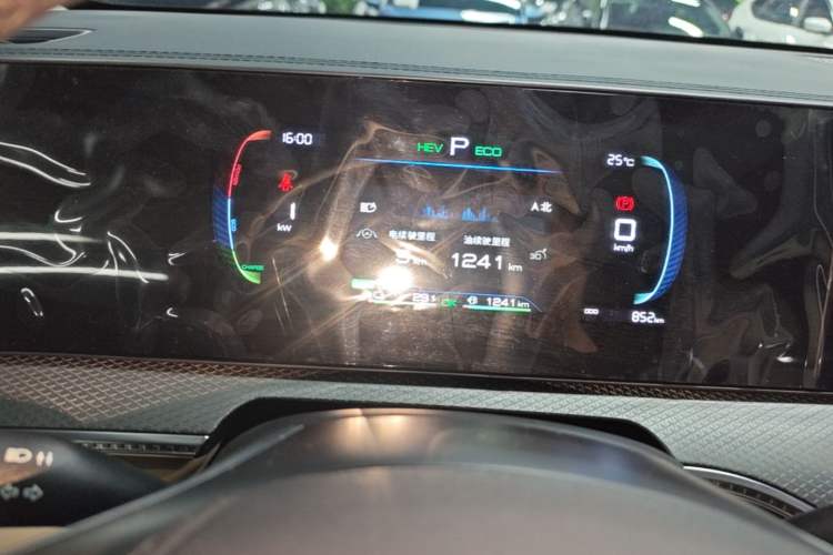Used BYD Song Pro New Energy 2025 Second-Generation DM-i 75KM Overachiever Trim Instrument Cluster