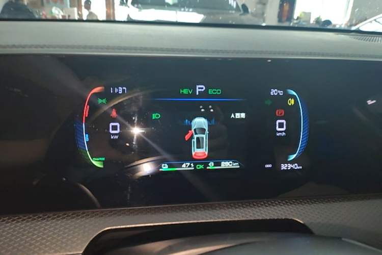 Used BYD Song Pro New Energy 2025 Second-Generation DM-i 75KM Leading Edition Instrument Cluster