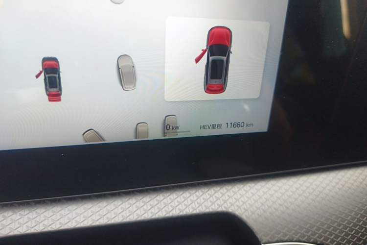 Used BYD Song Pro New Energy 2025 2nd Generation Intelligent Driving Version DM-i 75KM Leading Edition Odometer Close Up