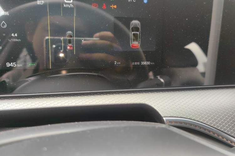 Used BYD Song Pro New Energy 2025 2nd Generation Intelligent Driving Version DM-i 75KM Leading Edition Odometer Close Up