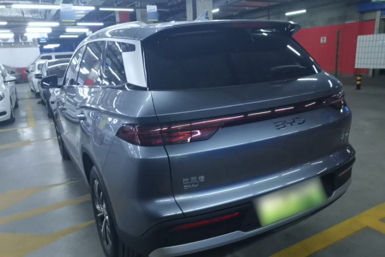 Used BYD Song Pro New Energy 2025 2nd Generation Intelligent Driving Version DM-i 75KM Leading Edition Rear Left 45 Deg