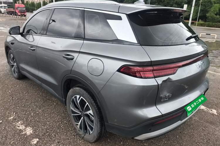 Used BYD Song Pro New Energy 2025 2nd Generation Intelligent Driving Version DM-i 75KM Leading Edition Rear Left 45 Deg