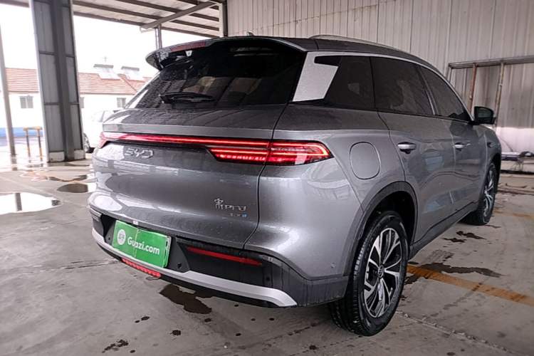 Used BYD Song Pro New Energy 2025 2nd Generation Intelligent Driving Version DM-i 75KM Leading Edition Rear Right 45 Deg